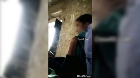 Desi village girl intimate sex with lover in rustic setting