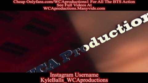 WCA Productions promo thumbnail with heavy watermarks blocking explicit MILF massage sex action