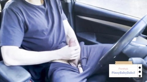 Pinoy man masturbating in car while driving home
