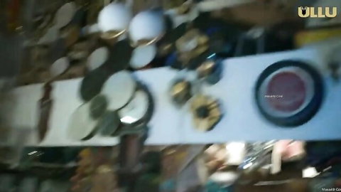 Blurry antique shop scene from UllU Hindi web series Episode 1