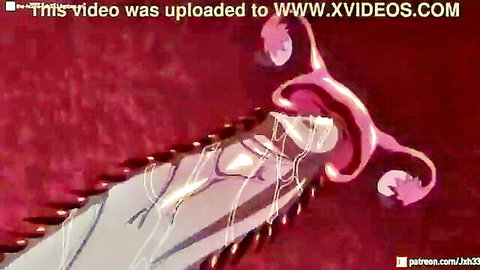 Ai Hayasaka Kaguya-sama hentai chainsaw uterus ejaculation fetish