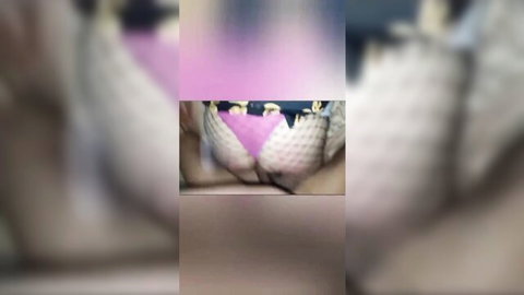 Latina with big round ass spread wide for intense anal pounding
