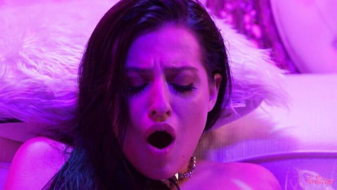 Aubree Valentine in sensual solo ecstasy close-up
