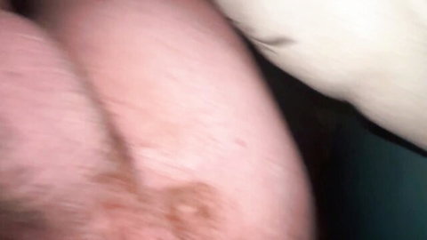 Ryanbigwhitecock34 close-up ass spread with dildos in crevice