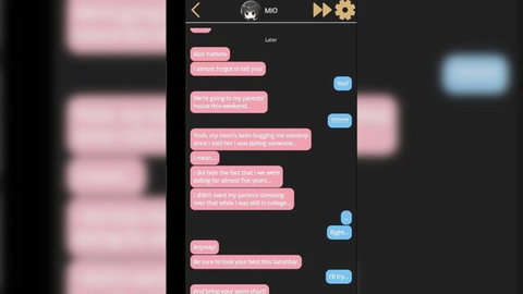 Chat scene: GF's MILF mom caught in live porn stream from Comics Game Ep.2