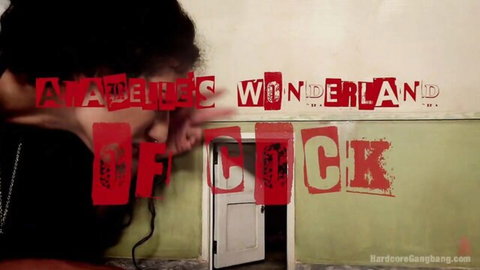 Arabella's Wonderland: Dark-haired beauty enters explicit cock-filled adventure