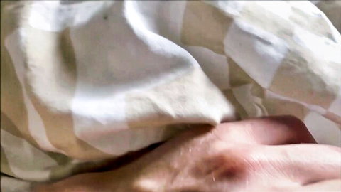 Renee Rose on checkered bed sheets, teasing skin exposure