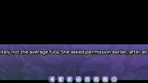 Maayon Plays as cute non-average futa seeking permission in adult scene
