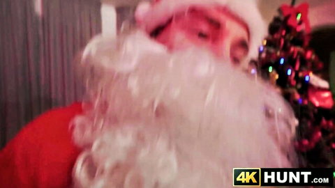 Selva Lapiedra in naughty Santa Christmas encounter with big cock