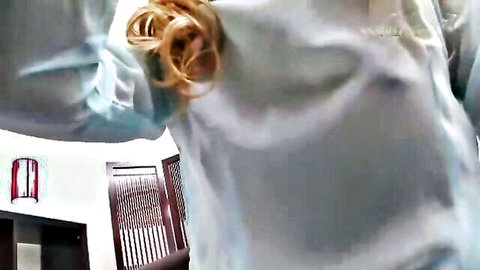 Nene Aizawa as newhalf headmistress in revealing white dress, daddy plea