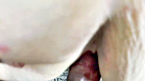 Claire Lavey pale skin close-up with BBC vaginal penetration