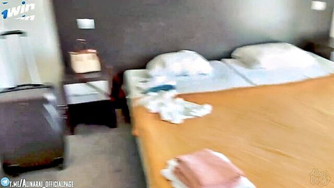 Alina Rai sharing hotel bed with mom, teasing bedroom scene