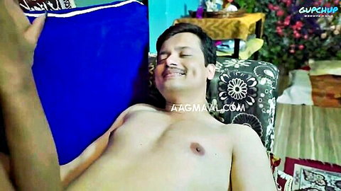 Busty Indian niece teases shirtless uncle in steamy encounter part 1