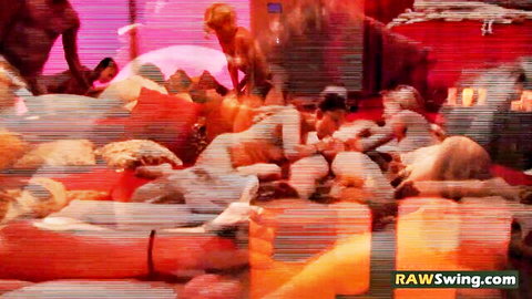 Swinger wife shocked in first group sex orgy with nude partners