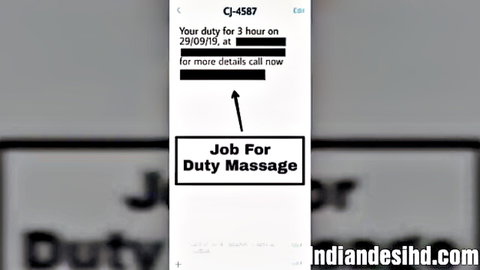 Kissa Ullu series thumbnail: Indian massage duty job ad tease