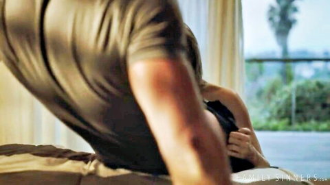 Ashley Lane gorgeous blonde with perky tits secretly fucked by stepbrother