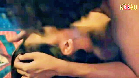 Sajani in passionate embrace, Kooku web series episode 3 intimate scene