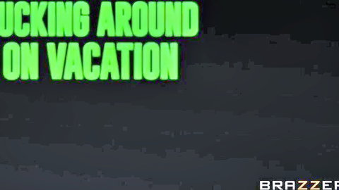 Xeinna Rose and Yeri Blue fucking around on vacation in hot Brazzers scene