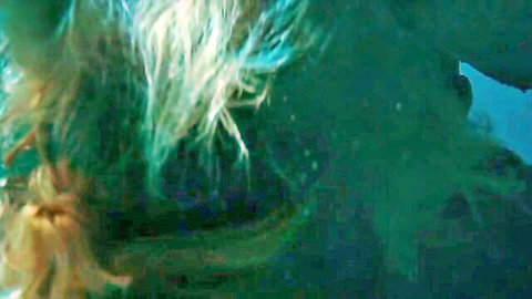 Emily Blunt nude tits in underwater scene from Jungle Cruise (2021)