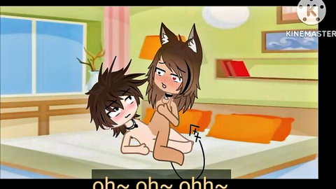 Bianca animated fox girl rides cousin in steamy hentai scene