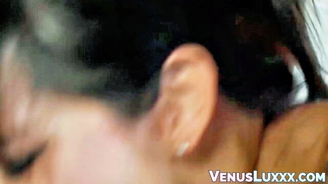 Venus Lux asian ladyboy in doggystyle fuck with cute guy after BJ