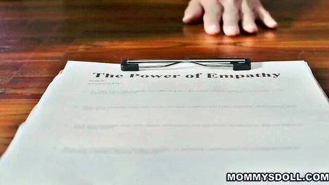 Stepmom and teacher roleplay disciplining rebellious teen with empathy document