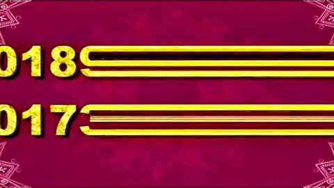 Indian amateur mommy hot video thumbnail with golden numbers on festive pink background