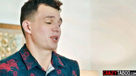 Dee Williams betrayal scene with intense male performer in floral shirt