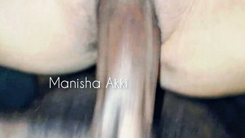 Manisha Akki in close-up morning sex with Sri Lankan wife sister
