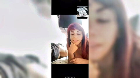 Deysi Araujo redhead latina topless in seductive nude pose