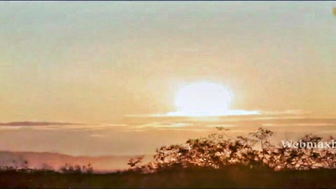 Serene sunset landscape in Kya Khoob Lagti Ho Ullu web series