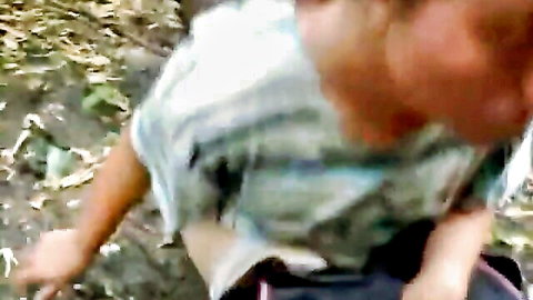 Homeless girl exposing her pussy outdoors in amateur solo scene
