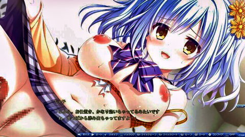 Hinohara Chiyoko anime schoolgirl exposing huge tits and pussy