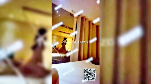 Korean June solo fingering in mirror, amateur explicit tease