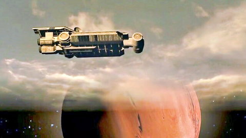 Star Wars parody: Jedi Rey spaceship scene before Jawa and alien gangbang