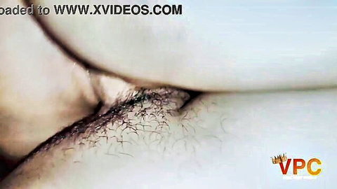 Close-up Filipina hairy pussy in homemade stepbrother sex