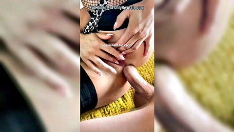 Blonde OnlyFans model in explicit anal penetration, missionary and doggystyle