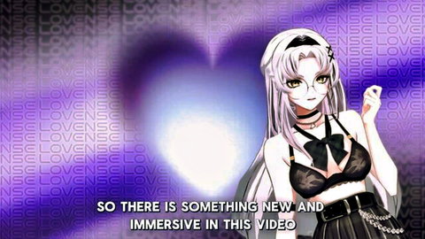 BubbleBebe Vtuber maid in black lingerie seduces with cleavage