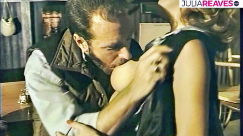 Julia Reeves retro German amateur couple breast sucking passion