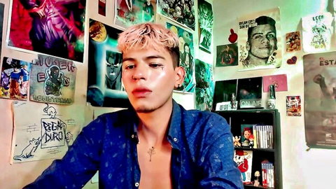 Mikey0Z0 erotic dance and fingering in dirty talk cam show
