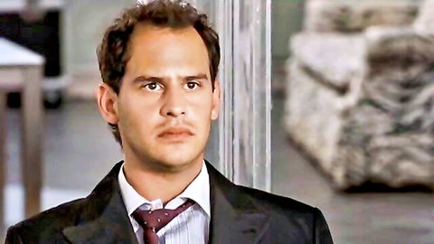 Moritz Bleibtreu in suit from Agnes und seine Bruder 2004, Katja Riemann movie