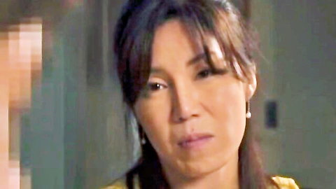 Asian mature woman in yellow top for stepmom hotel encounter