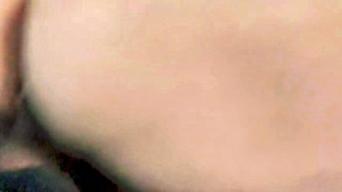 Amateur nude woman riding hard in cowgirl, caught mid-creampie