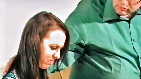 Emily Sharpe dominates humiliated slave girl in bizarre food mess scene