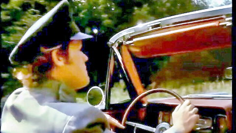 Carmen Chevalier in Josefine Mutzenbacher 1983, vintage car scene