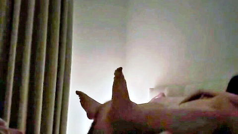 Diddy Kitty teen couple doggy style fuck on bed while parents away