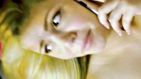 Blonde Stephanie Town in seductive phone call, Halloween at Aunt Ethel's softcore nude scene
