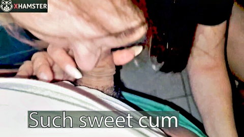 Alina Rai sucking ex-boyfriend's dick, tasting sweet cum in cheating scene