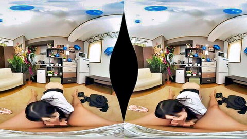 Japanese teen spreads legs in POV creampie passion thumbnail