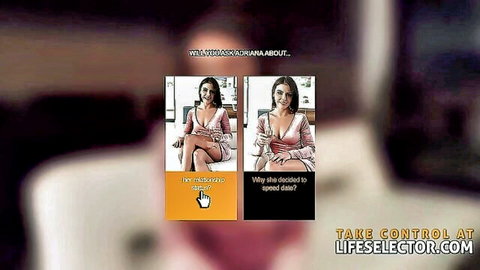 Adriana Chechik in POV speed-dating FFM anal scene thumbnail